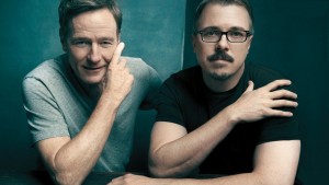 Bryan Cranston et Vince Gilligan ©Austin Hargrave pour Hollywood Reporter