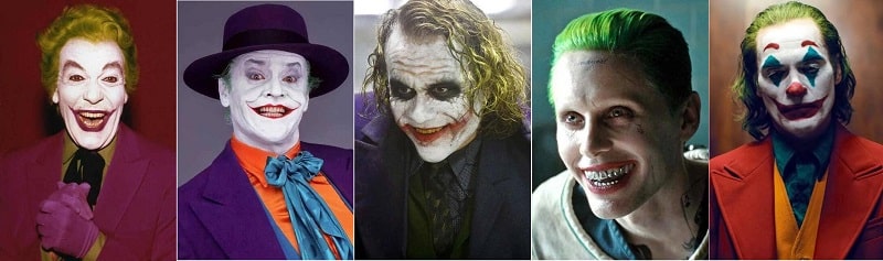 Joker : 5 acteurs, 5 approches, 5 folies - Ciné Télé & Co.