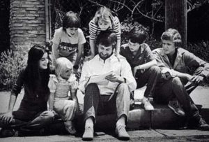 Steven Spielberg et ses jeunes acteurs