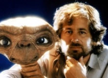 Steven Spielberg et E.T. l
