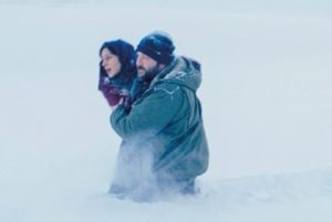 Le tournage des Survivants dans le froid et la neige